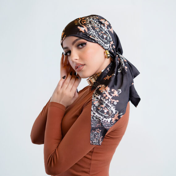 Spanish Turban Printed Stan -flowery