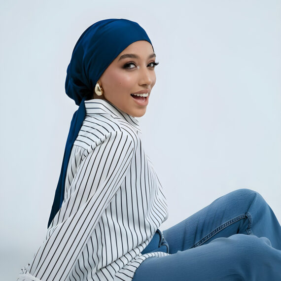 Multi way plain satin