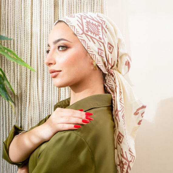 Spanish Turban Printed Linen