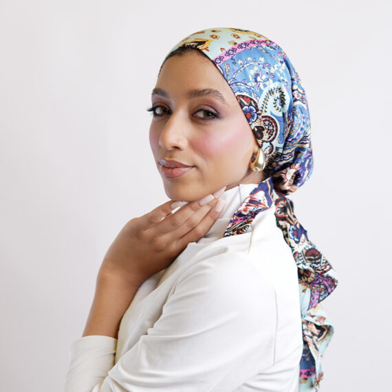 Spanish Turban Printed Stan – outer space