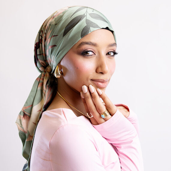 Spanish Turban Printed Stan – Laurel Green