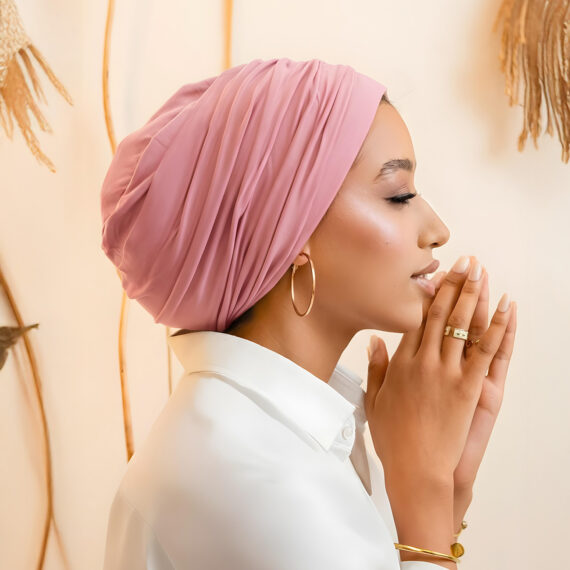 One piece turban cotton lycra